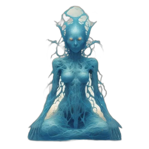 creature, dress, robot, concept art transparent PNG cut-out