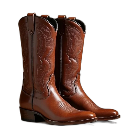 shoes, ariani, leather, cowboy transparent PNG cut-out