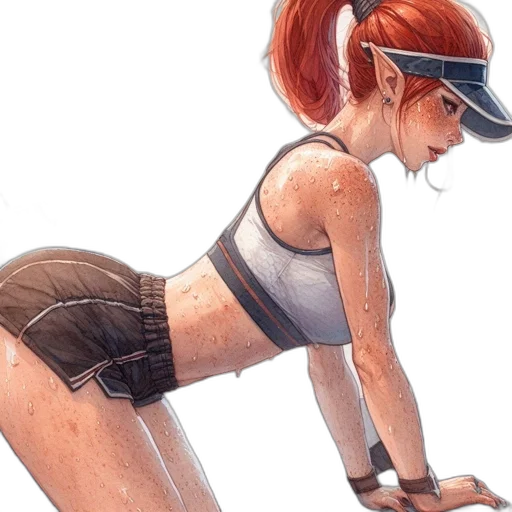 watercolor, concept art, photorealistic, comic book art transparent PNG cut-out
