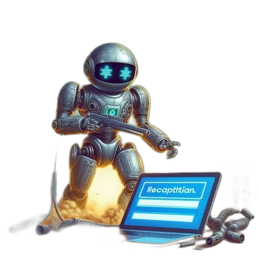 robot, weapon, staff, sword transparent PNG cut-out