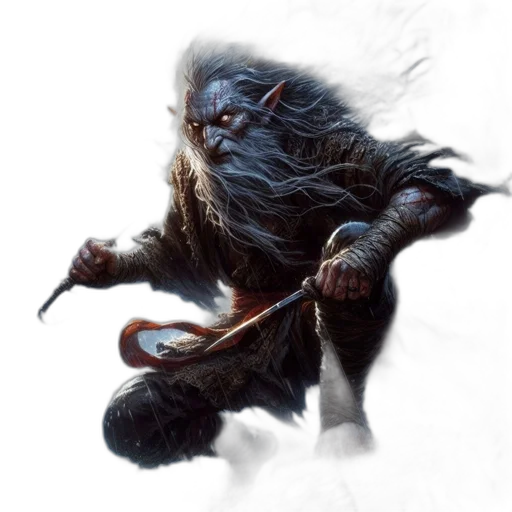 creature, animal, staff, concept art transparent PNG cut-out