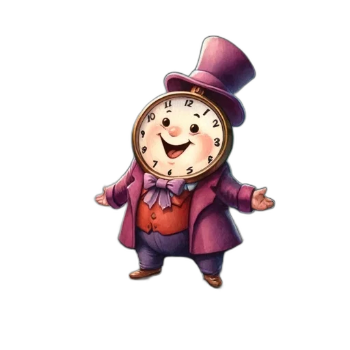 hat, staff, face, 3d render transparent PNG cut-out