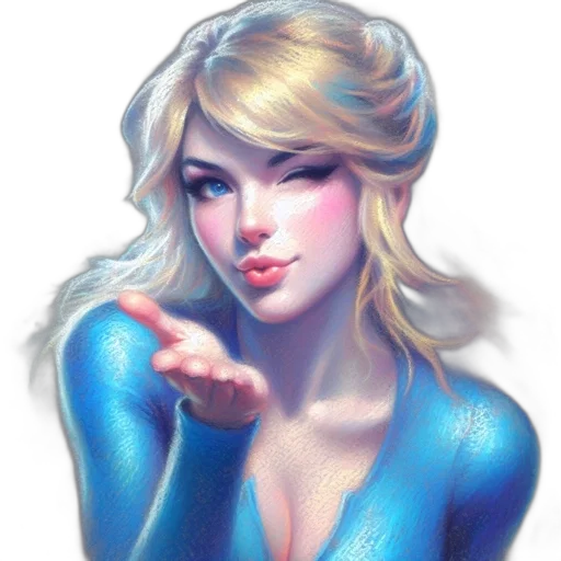 dress, face, fantasy art, concept art transparent PNG cut-out