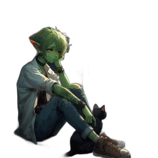 staff, mask, creature, concept art transparent PNG cut-out