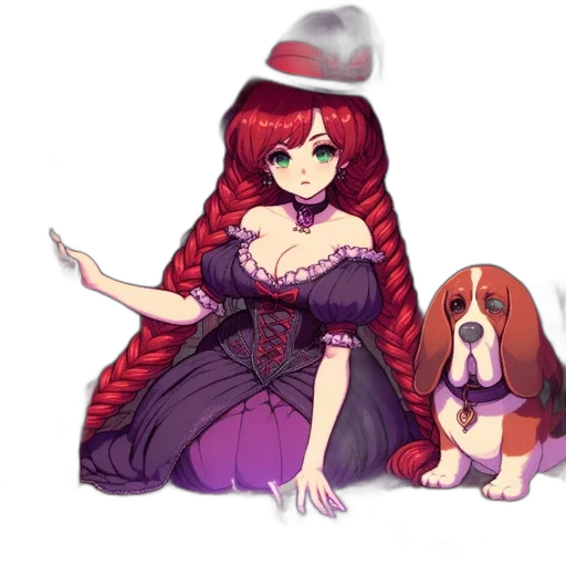dress, crown, hat, animal transparent PNG cut-out
