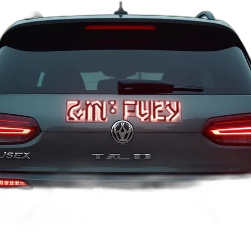 car, 3d render, concept art, blind transparent PNG cut-out