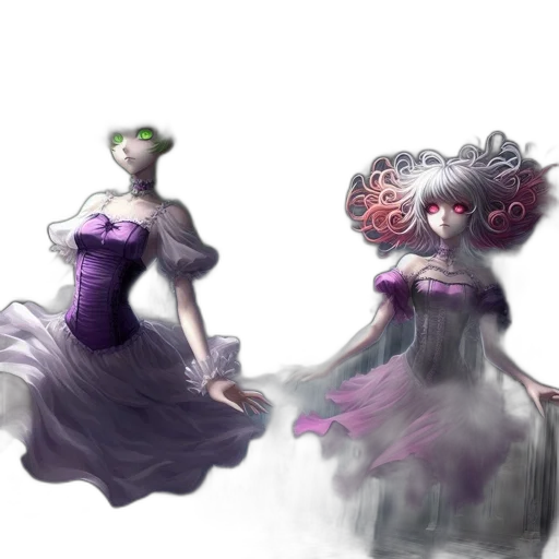 dress, crown, mask, creature transparent PNG cut-out