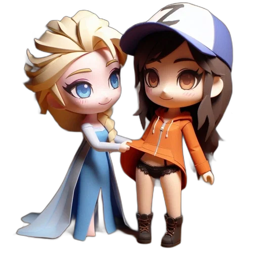 cartoon, concept art, 3d render, pixel art transparent PNG cut-out