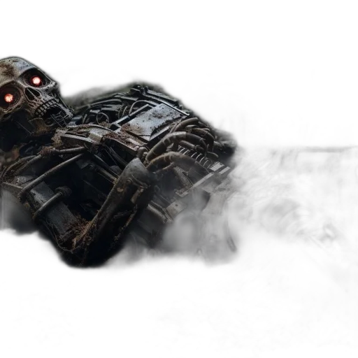 robot, car, weapon, creature transparent PNG cut-out