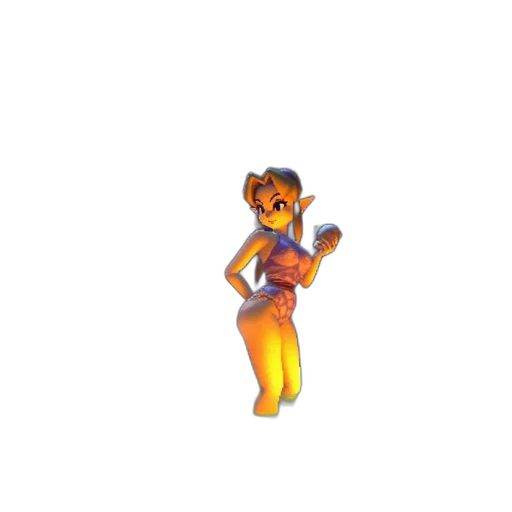 staff, weapon, 3d render, pixel art transparent PNG cut-out