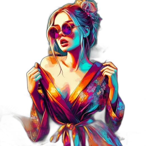 dress, mask, jacket, jewelry transparent PNG cut-out