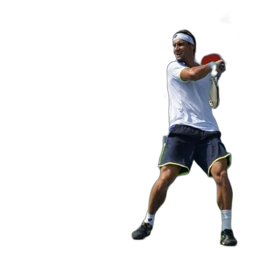 staff, photorealistic, 3d render, tennis transparent PNG cut-out