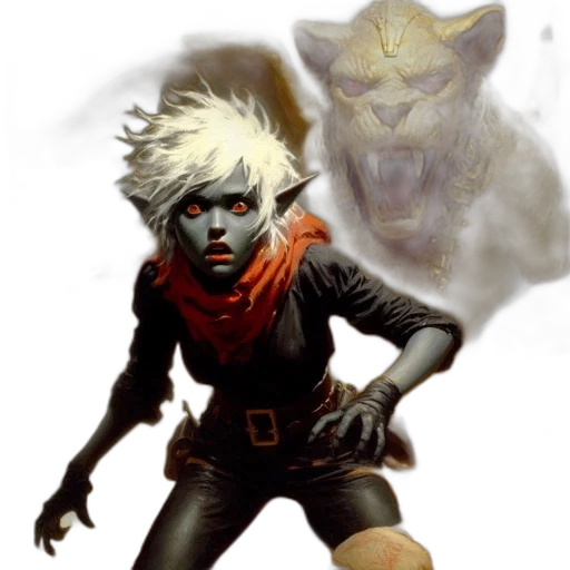 mask, creature, concept art, fantasy art transparent PNG cut-out