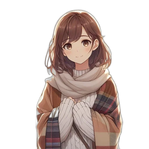 jacket, face, staff, hat transparent PNG cut-out