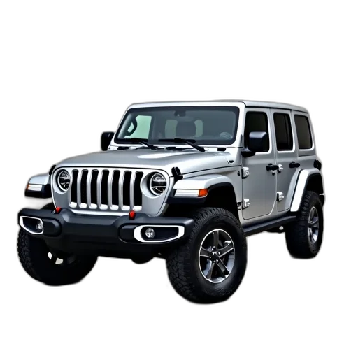 car, 3d render, photorealistic, silver transparent PNG cut-out
