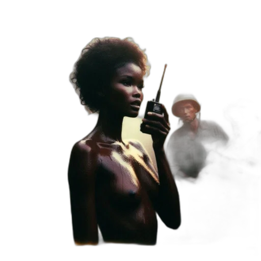 weapon, staff, jewelry, hair transparent PNG cut-out