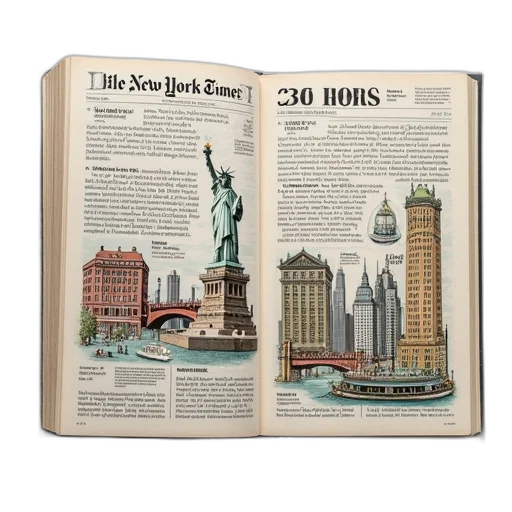 new, york, times, hours transparent PNG cut-out
