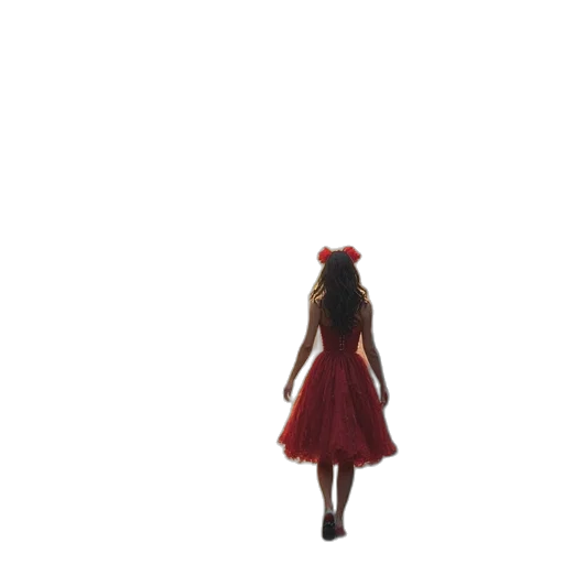dress, hair, crown, robot transparent PNG cut-out