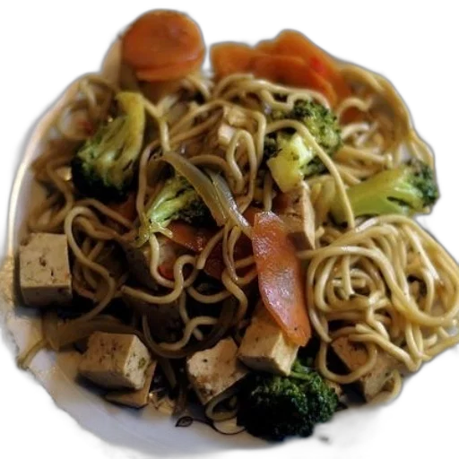 food, 3d render, plate, stir-fried transparent PNG cut-out