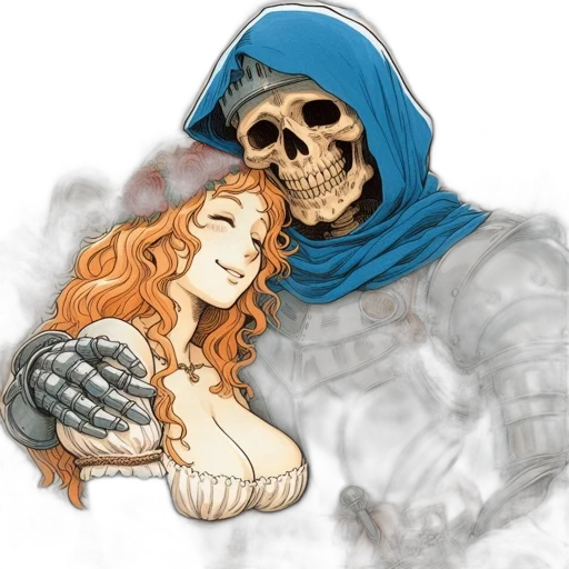 mask, comic book art, concept art, fantasy art transparent PNG cut-out