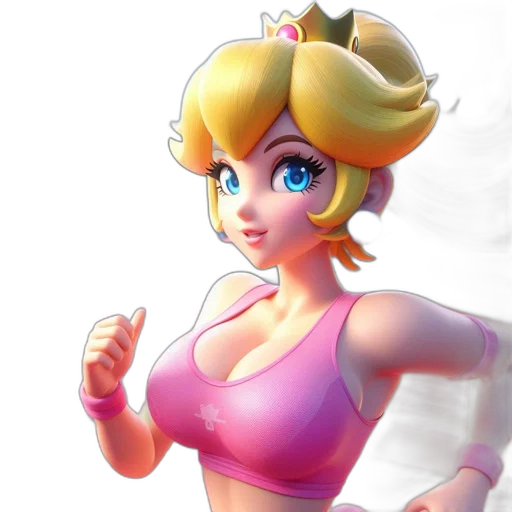 dress, weapon, staff, 3d render transparent PNG cut-out