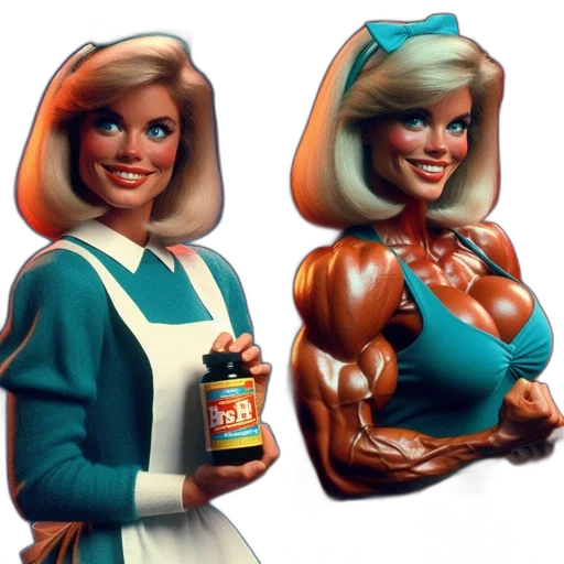 bottle, dress, robot, concept art transparent PNG cut-out