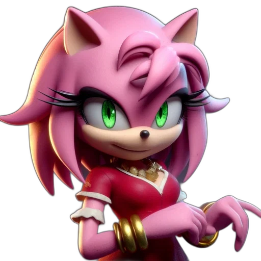 animal, staff, 3d render, concept art transparent PNG cut-out