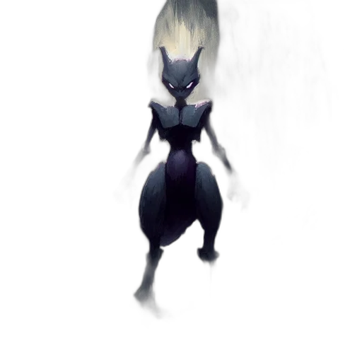 creature, animal, dress, hair transparent PNG cut-out
