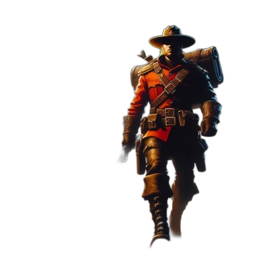 weapon, staff, hat, sword transparent PNG cut-out