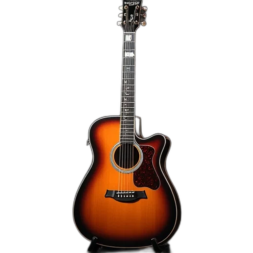 weapon, 3d render, photorealistic, guitar transparent PNG cut-out