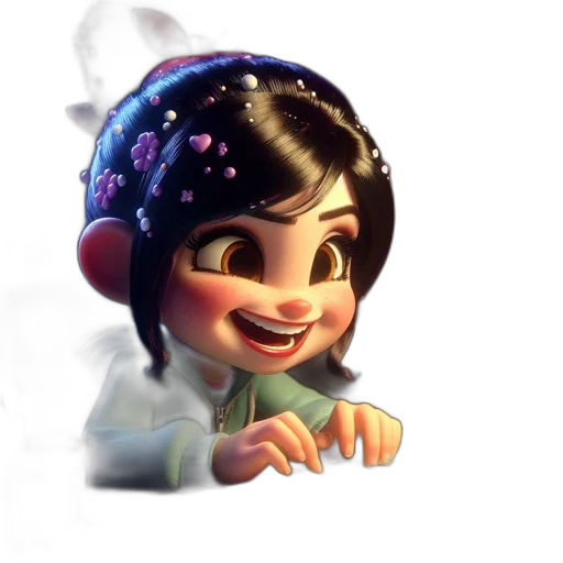 crown, robot, staff, face transparent PNG cut-out