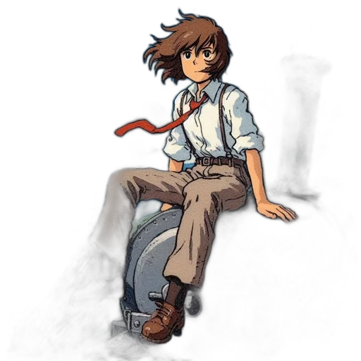 staff, creature, robot, concept art transparent PNG cut-out