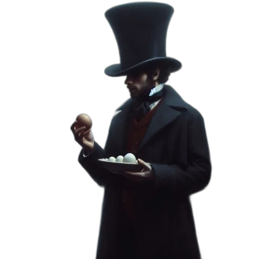 staff, hat, food, mask transparent PNG cut-out