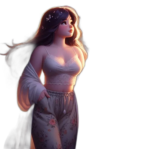 dress, creature, concept art, fantasy art transparent PNG cut-out