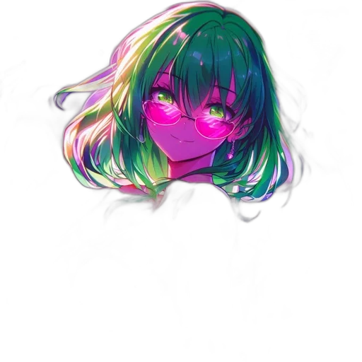 mask, hair, face, creature transparent PNG cut-out
