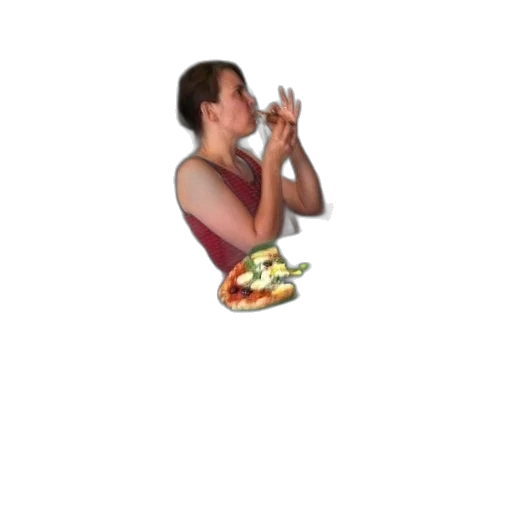 food, woman, red, dress transparent PNG cut-out