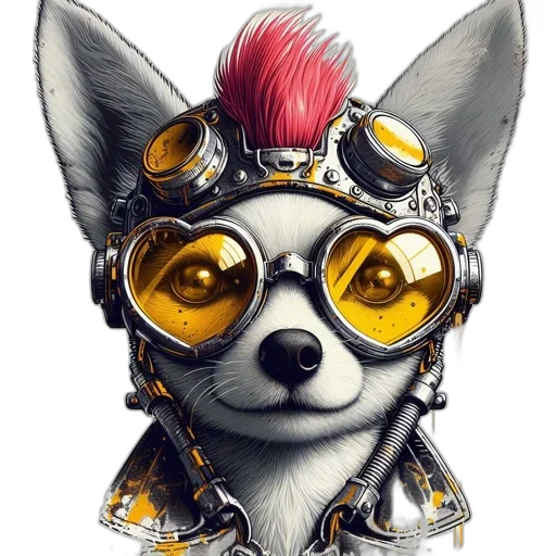 mask, robot, staff, jewelry transparent PNG cut-out