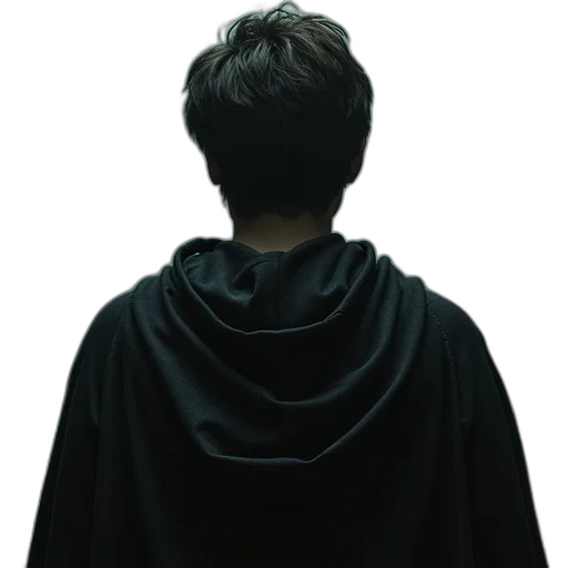 jacket, staff, dress, hair transparent PNG cut-out
