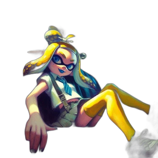 weapon, staff, robot, dress transparent PNG cut-out
