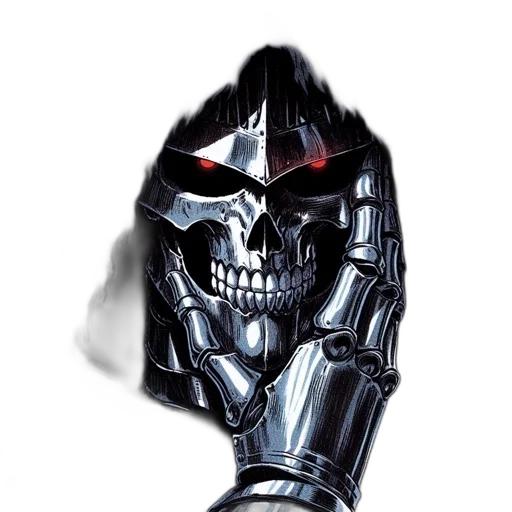 mask, robot, weapon, crown transparent PNG cut-out