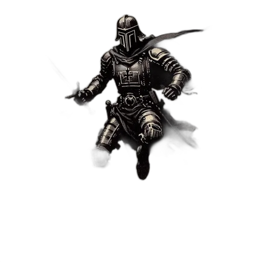 sword, weapon, staff, robot transparent PNG cut-out