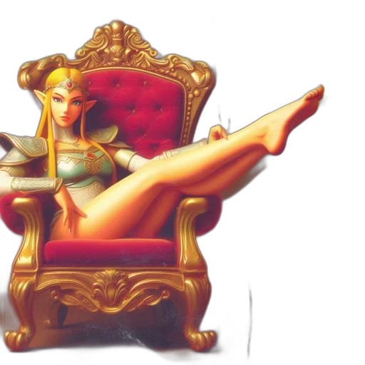 furniture, crown, jewelry, concept art transparent PNG cut-out