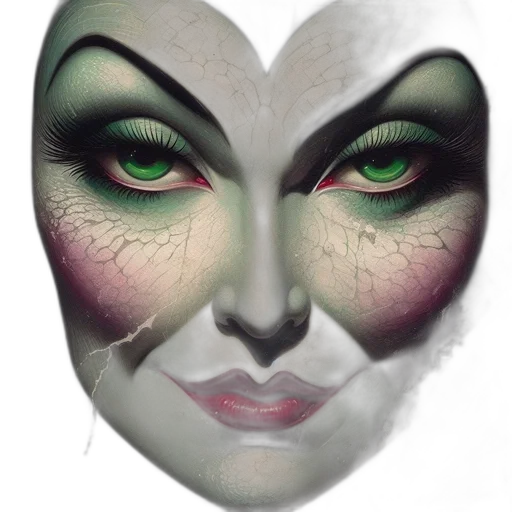 mask, face, photorealistic, fantasy art transparent PNG cut-out