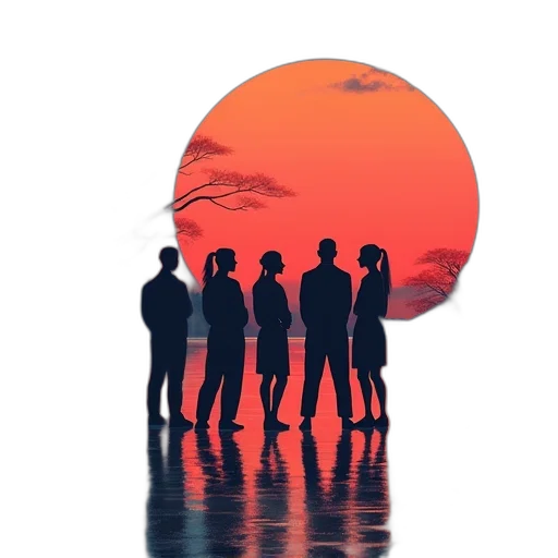 umbrella, staff, jacket, mask transparent PNG cut-out