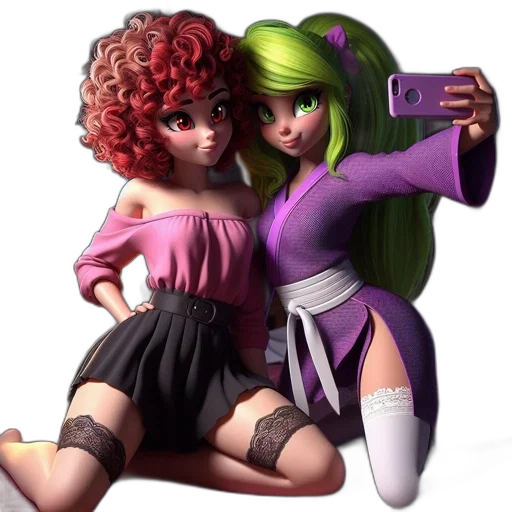 3d render, concept art, cartoon, fantasy art transparent PNG cut-out