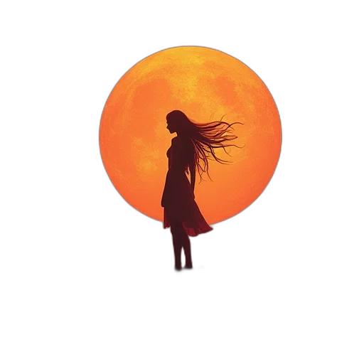 dress, hair, umbrella, jacket transparent PNG cut-out