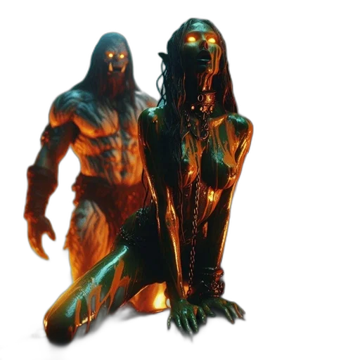 creature, animal, concept art, 3d render transparent PNG cut-out