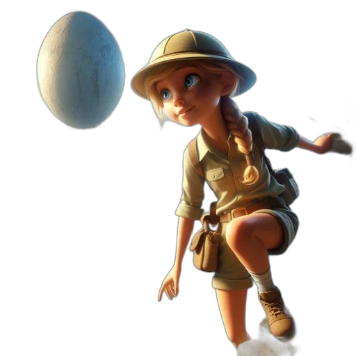 hat, staff, weapon, dress transparent PNG cut-out