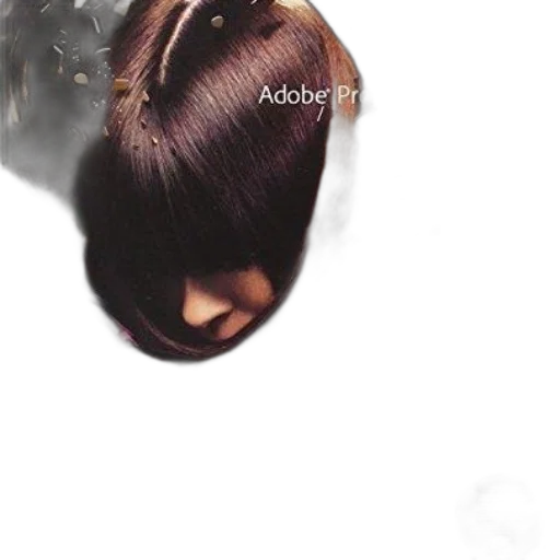hair, mask, face, creature transparent PNG cut-out