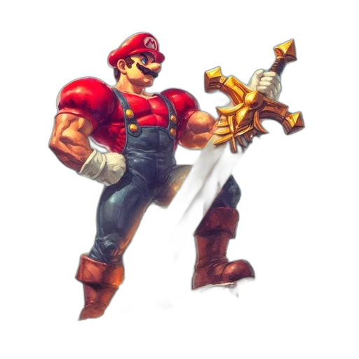 weapon, sword, staff, robot transparent PNG cut-out
